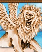 The Lion from the Book of Daniel